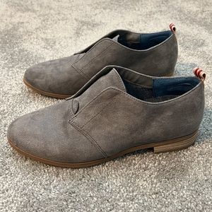 Dr. Scholls grey slip on shoes